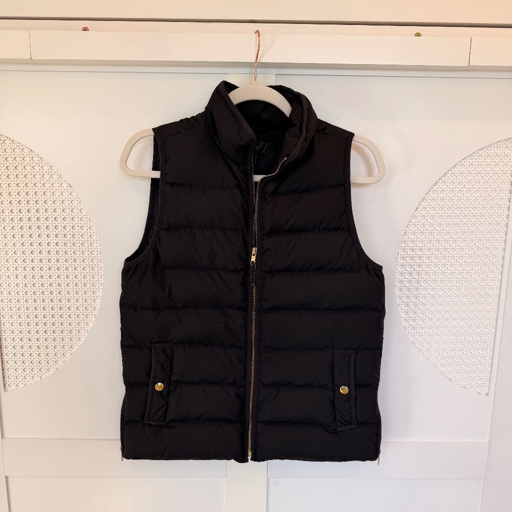 J Crew Puffer Vest - S